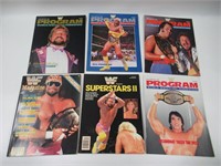 1980s WWF Wrestling Programs/Magazines Lot