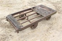 Steel Wheeled Cast Iron Dock Cart, 36"x72"