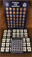 Franklin mint antique car coins, presidents of