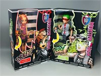 Pair of Monster High dolls new in boxes