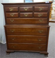 7 Over 3 drawer dresser, 41" wide by 51" tall