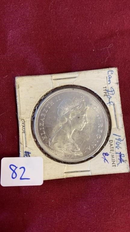 1966 CANADA SILVER DOLLAR