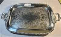 Silver Plated Tray