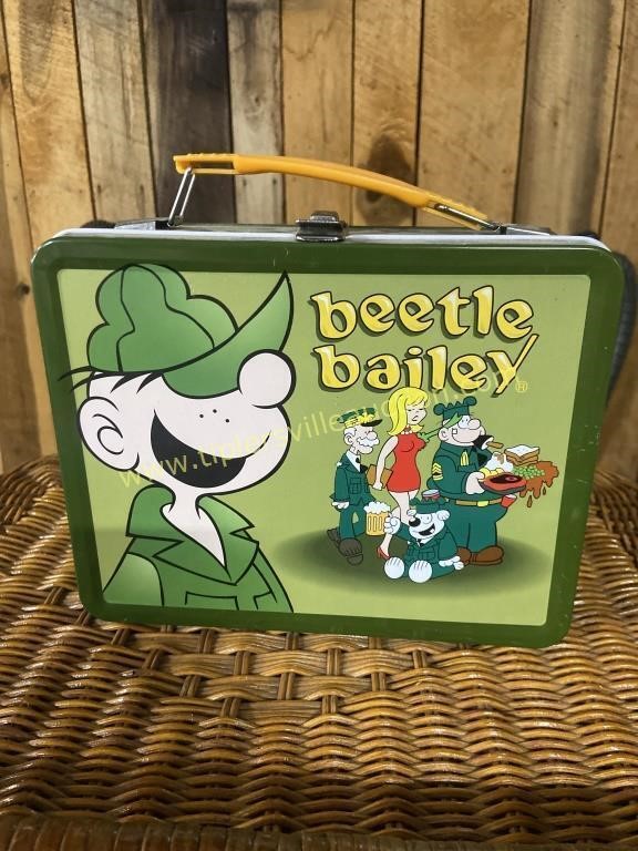 Beetle Bailey metal lunchbox no thermos