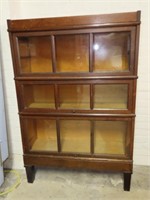 Antique Macey Barrister Bookcase 3 section.