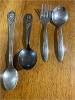 Children’s spoons & fork