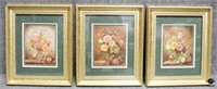 Albert Williams Floral Prints / 3 pc