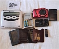Cameras, Weather Radio, Kodak Battery Charger