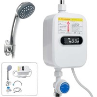 3500W Electric Tankless Water Heater Shower  LCD D