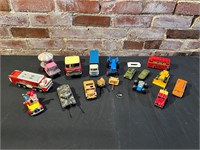 LOT: Toy Trucks and Trailers