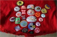 Girl Guides Badges & Shawl