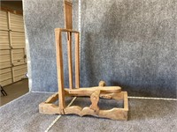 Old Peddled Weaving Tool