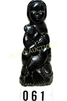 INUIT BLACKSTONE CARVING