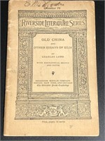 Riverside Literature Series Old China book