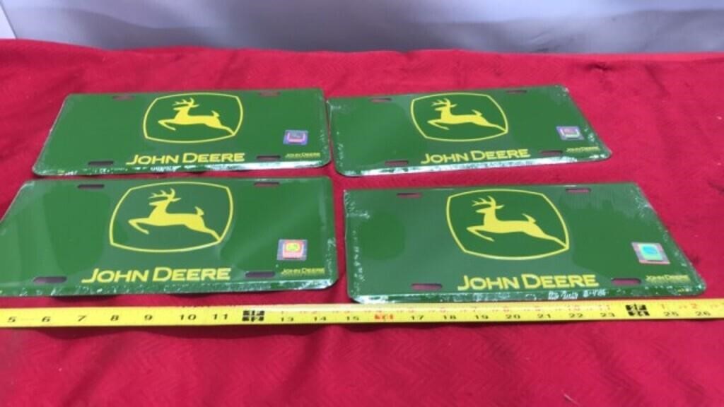 New Collector John Deere License Plates