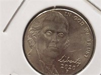 2020p Jefferson Nickel