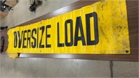(2) Oversize Load Signs