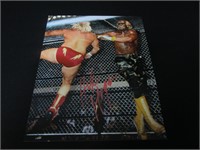 WCW HULK HOGAN SIGNED 8X10 PHOTO COA