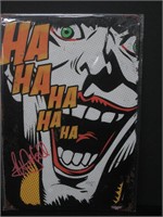 MARK HAMILL SIGNED JOKER TIN SIGNED RCA COA