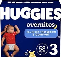Huggies Huggies Overnites Nighttime Baby Diapers,t