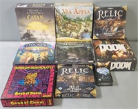 Sealed Fantasy Board Games Lot Collection