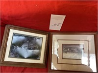 2 Framed Prints.  One of thoroughbred Horse