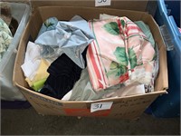 Box Lot full of Linens