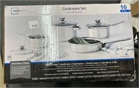 MainStays Cookware Set, 10pc