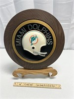 1960s Miami Dolphins Helmet 3-D Plaque