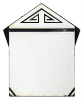 Art Deco Beveled Mantel Mirror
