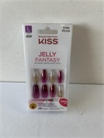 Kiss jelly fantasy long 28 nails