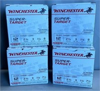 W - 4 BOXES WINCHESTER AMMUNITION (F23)