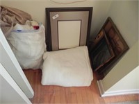 Blanket, Picture Frames, Etc.