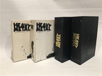4 BOOKS OF HEAVY METAL MAGAZINES