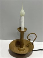 Candlestick light measure is about 14 inches tall