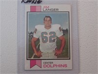 1973 TOPPS JIM LANGIER RC NO.341 VINTAGE