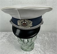 East German DDR Naval Officers Peak Cap