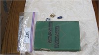 Girl Scout Handbook & 3 Pins