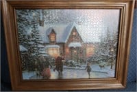 Thomas Kinkade Jigsaw Puzzle Piece Picture