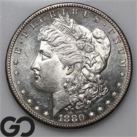 1880-S Morgan Silver $1, Choice BU++ PL Bid: 145