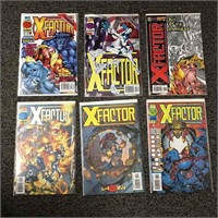 Group Of 6 Marvel Comic Books, X - Factor