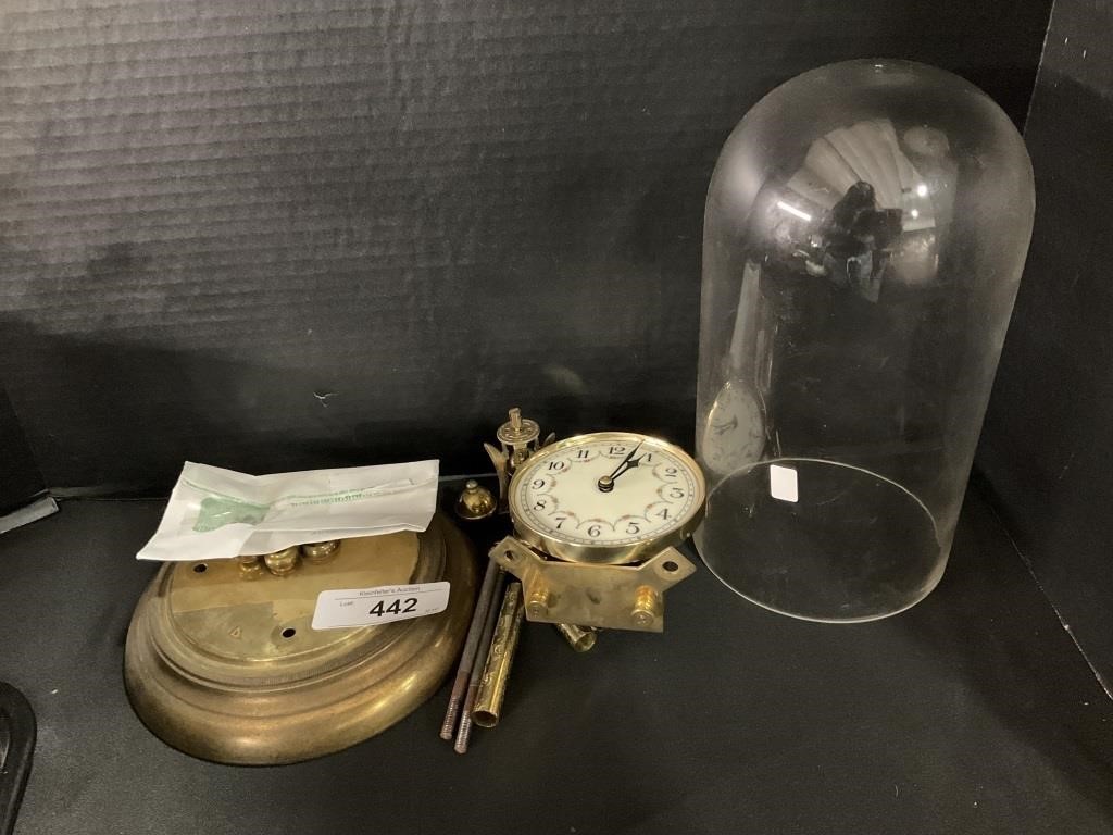 Clock Parts/Unfinished Clock.