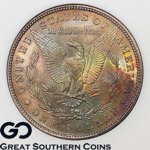1879 Morgan Silver Dollar, NGC MS64 Guide: 240
