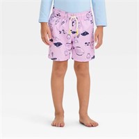 Toddler Boys' Swim Shorts - Cat & Jack Purple 5T