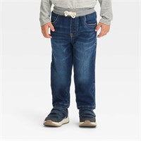 Toddler Boys' Pull-on Straight Fit Jeans - Cat &