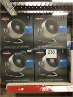 4 CTN VORNADO FANS