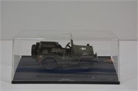Toy Willys Jeep in Case