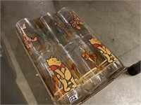 WINNIE THE POOH AND TIGGER GLASSES