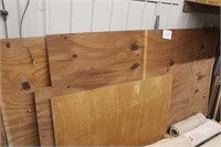 PLYWOOD LOT, 3/8, FORMICA LOT TOO