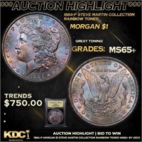 ***Auction Highlight*** 1884-p Morgan Dollar Steve